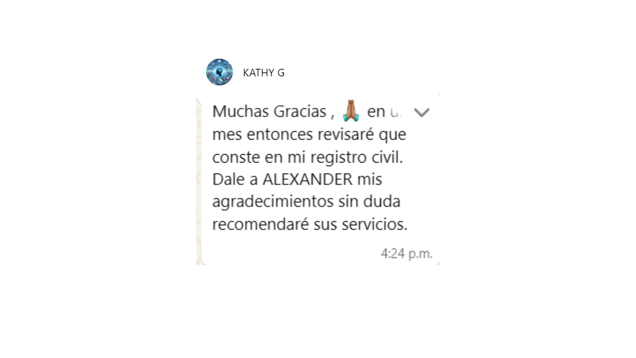 Dr. Alex (Valencia Grajales Abogados) testimonio recomendación