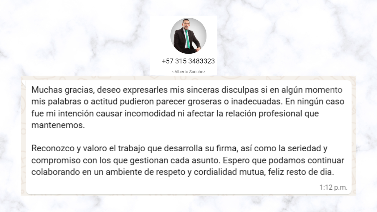 testimonio