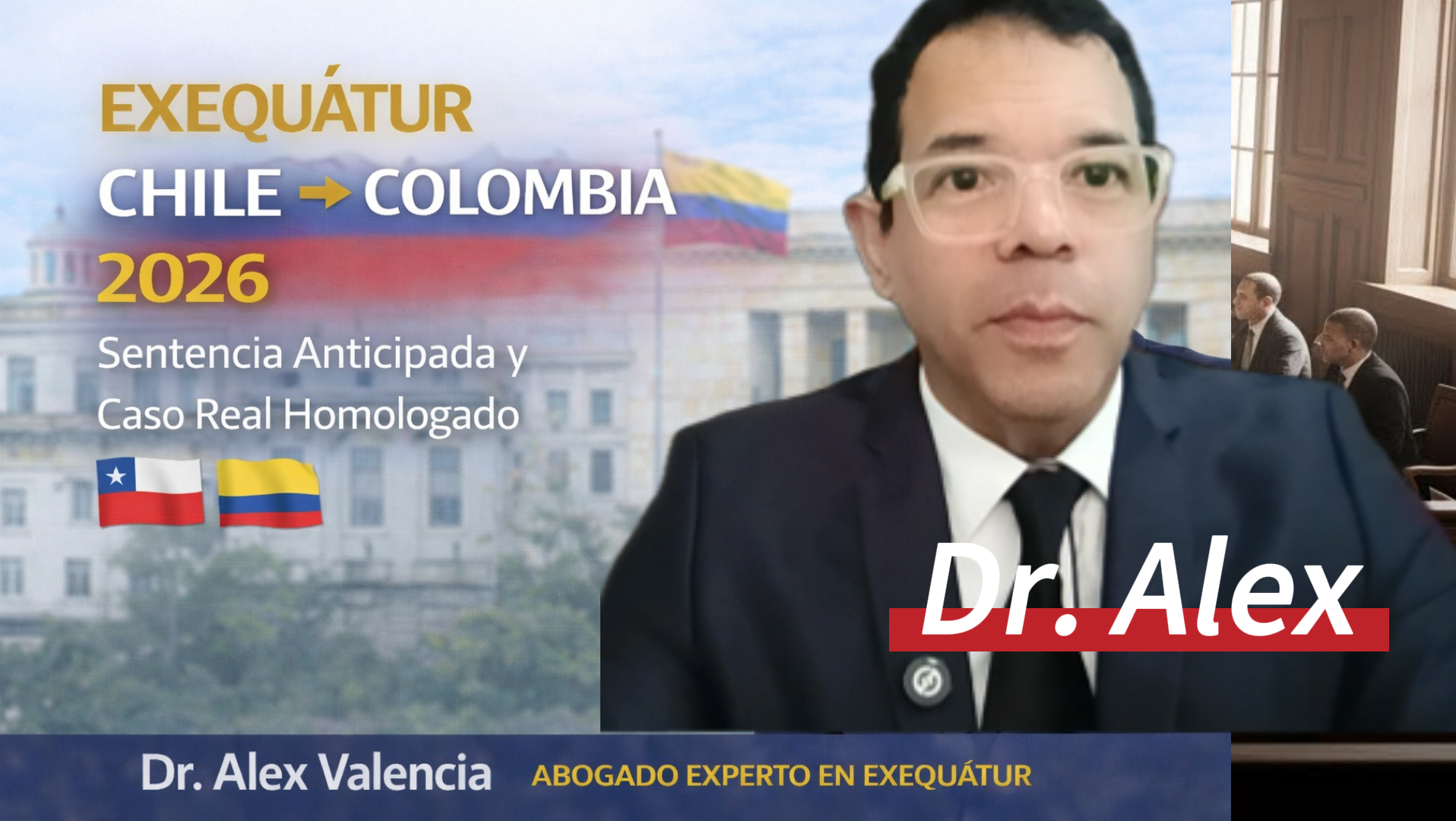 Exequatur Chile Colombia