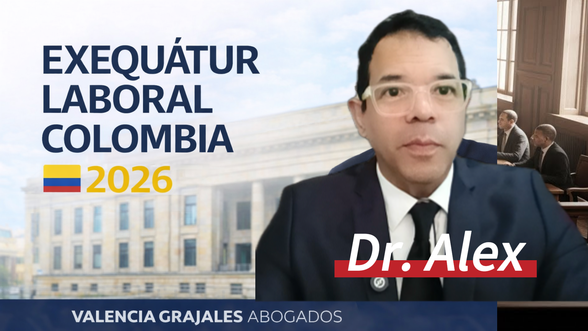 Exequátur Laboral Colombia