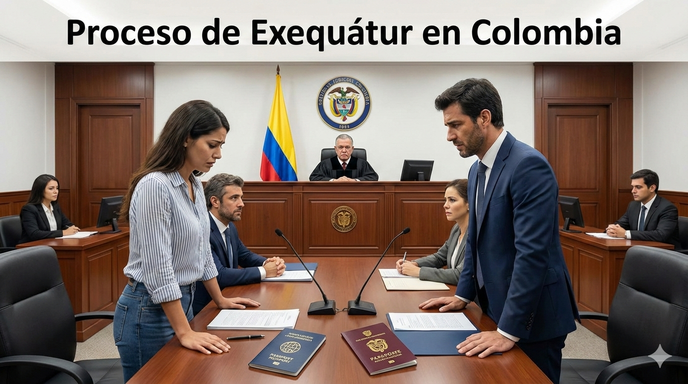 Proceso de Exequatur en Colombia