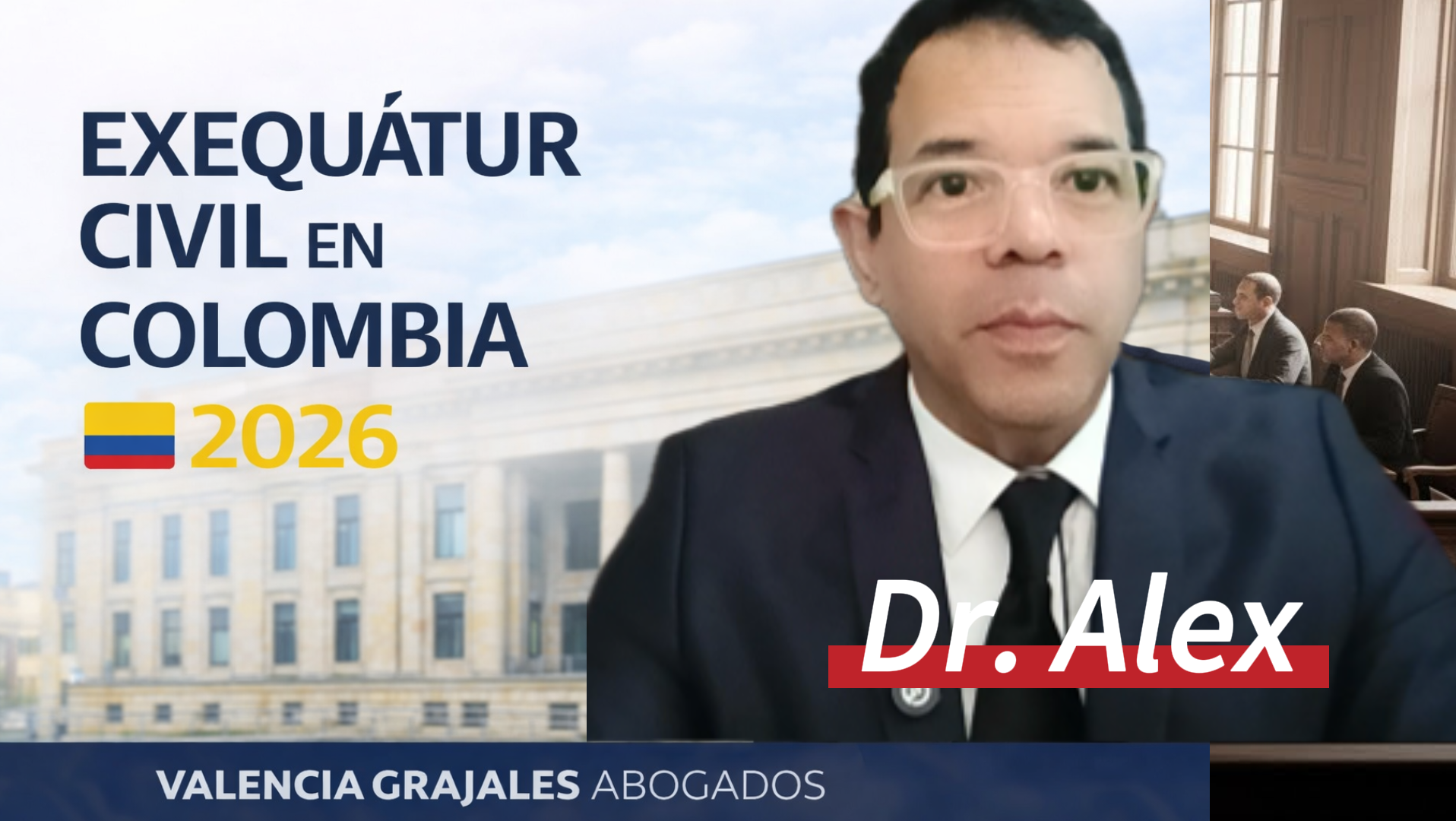 exequátur civil en colombia