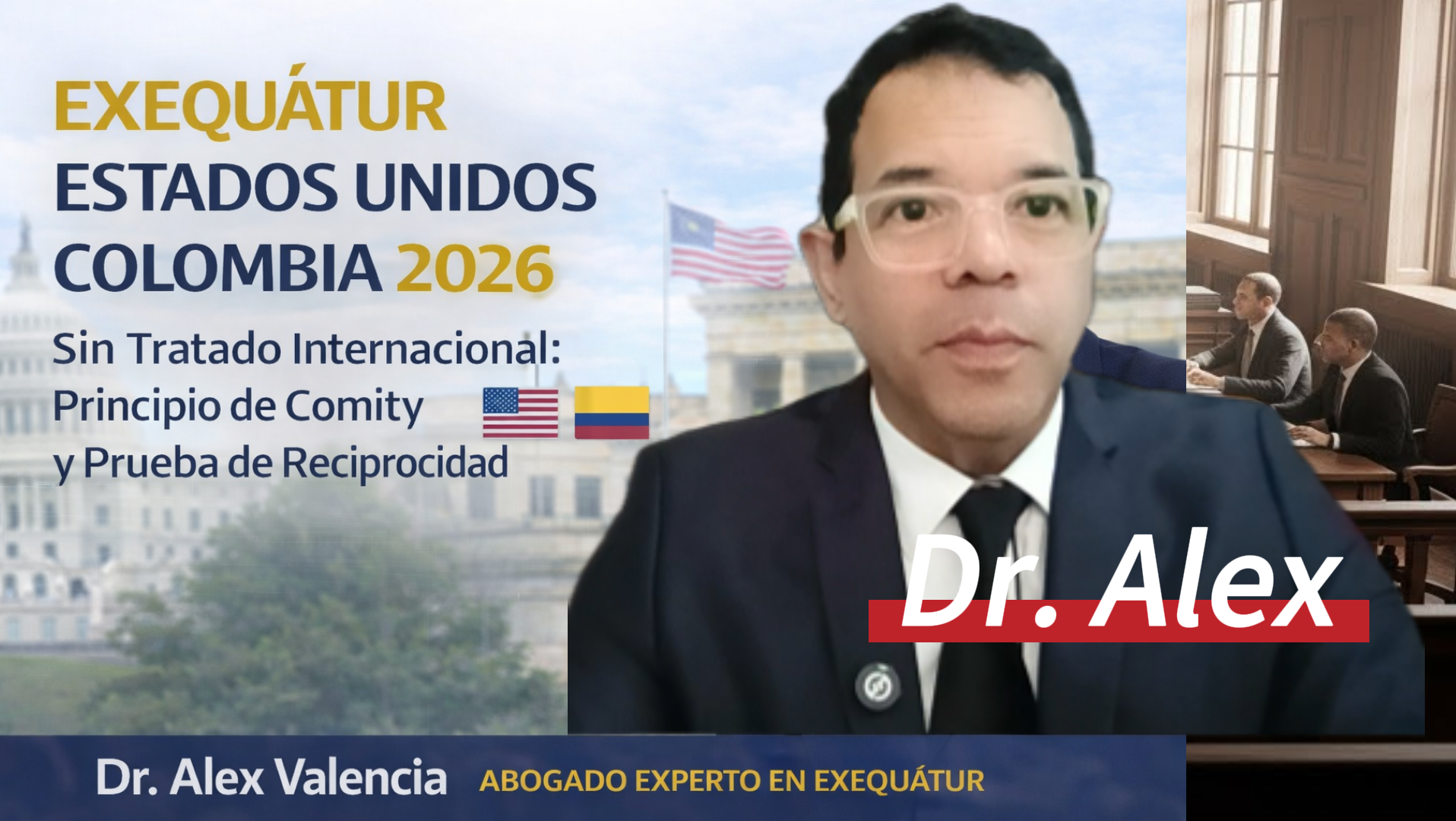 exequátur estados unidos colombia