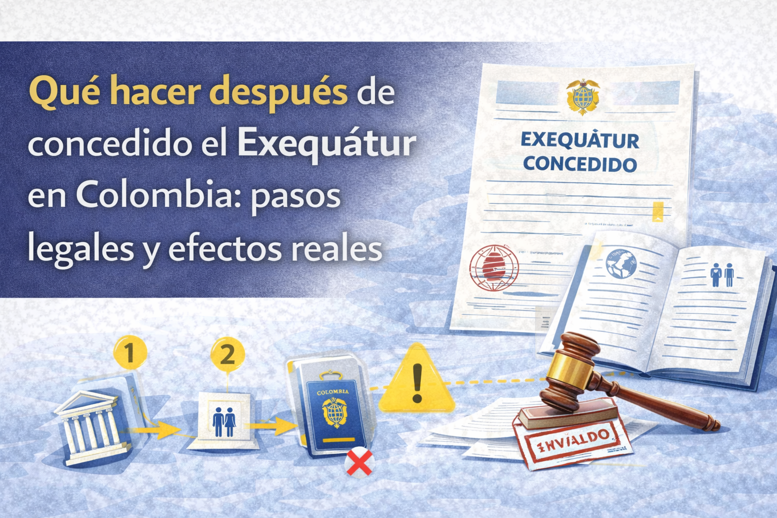 después del Exequátur