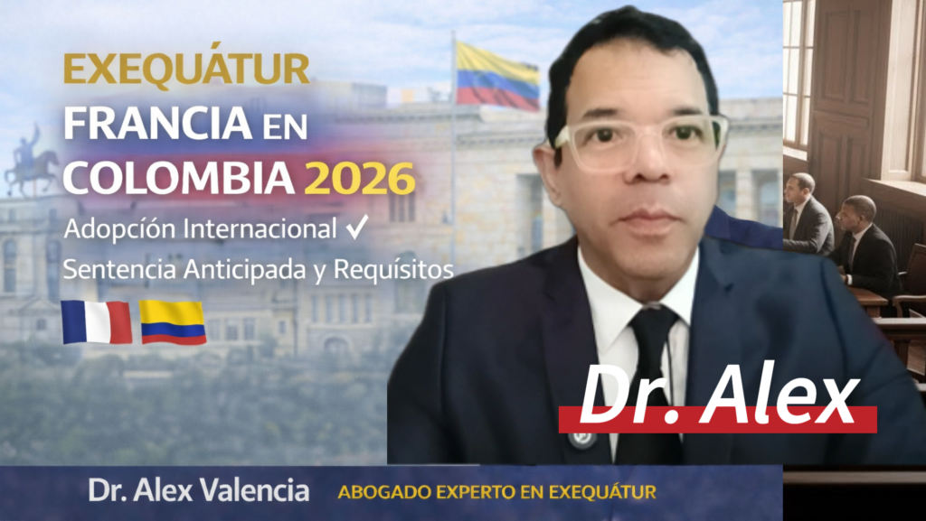 exequátur francia colombia