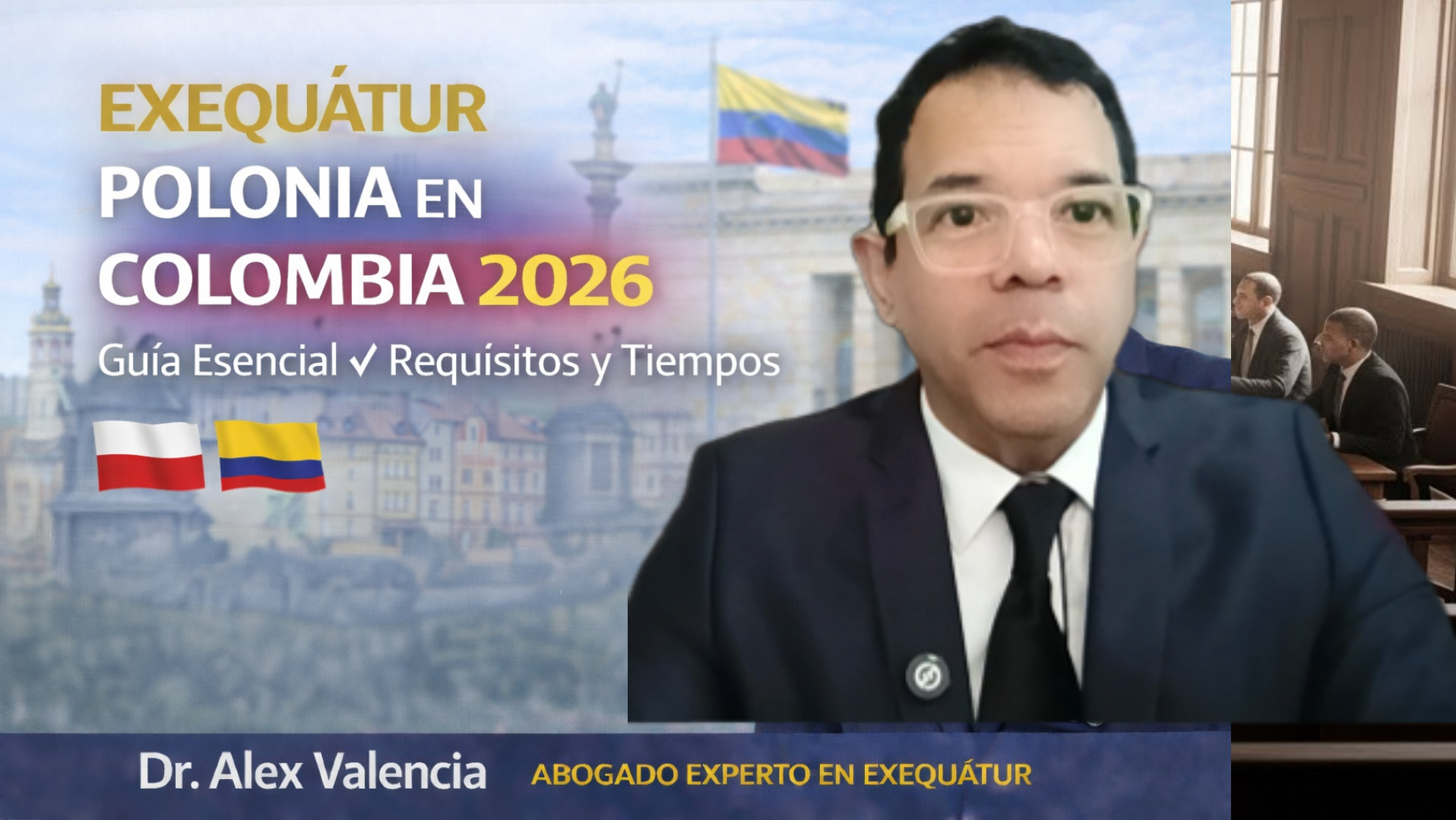 exequátur polonia colombia