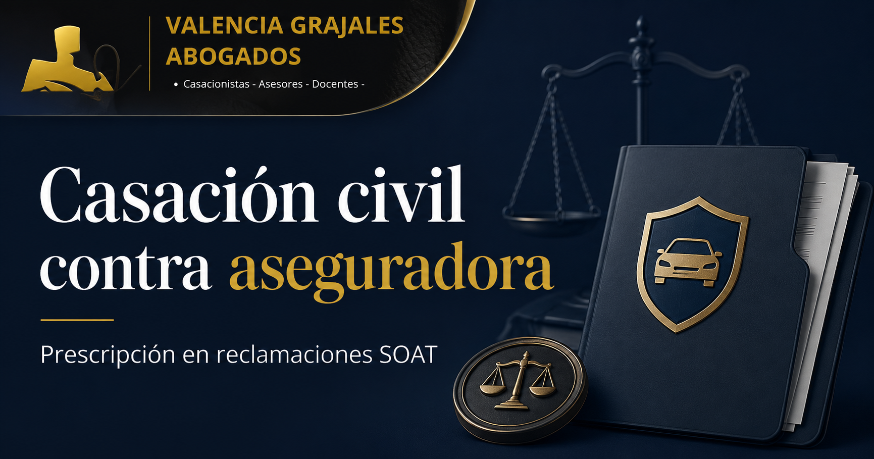 Casación civil contra aseguradora por error en prescripción de reclamaciones SOAT