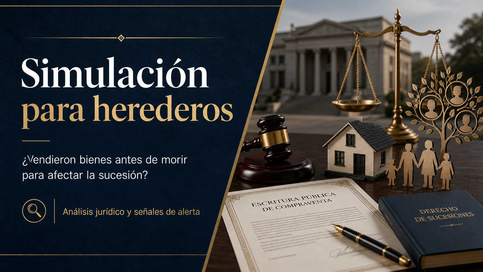 Simulación para herederos en Colombia y juicios por ventas sospechosas antes de morir