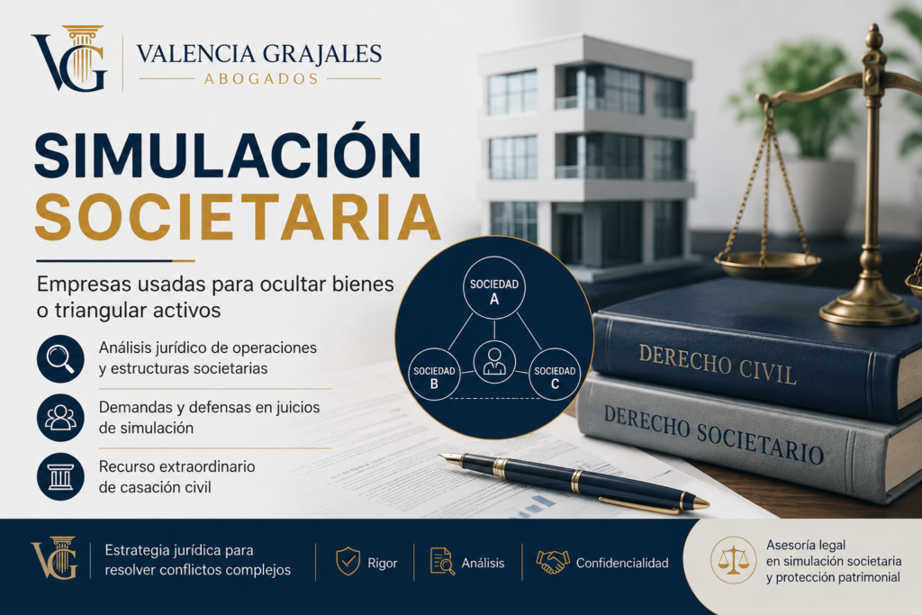 Simulación societaria en Colombia con velo corporativo, triangulación de activos y ocultamiento patrimonial