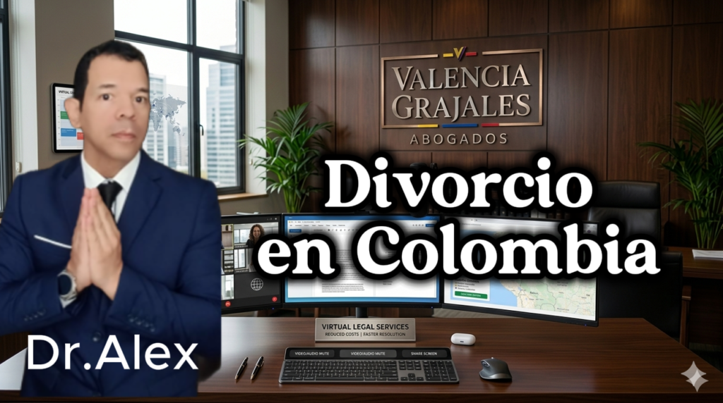 Divorcio en Colombia con poder desde el exterior