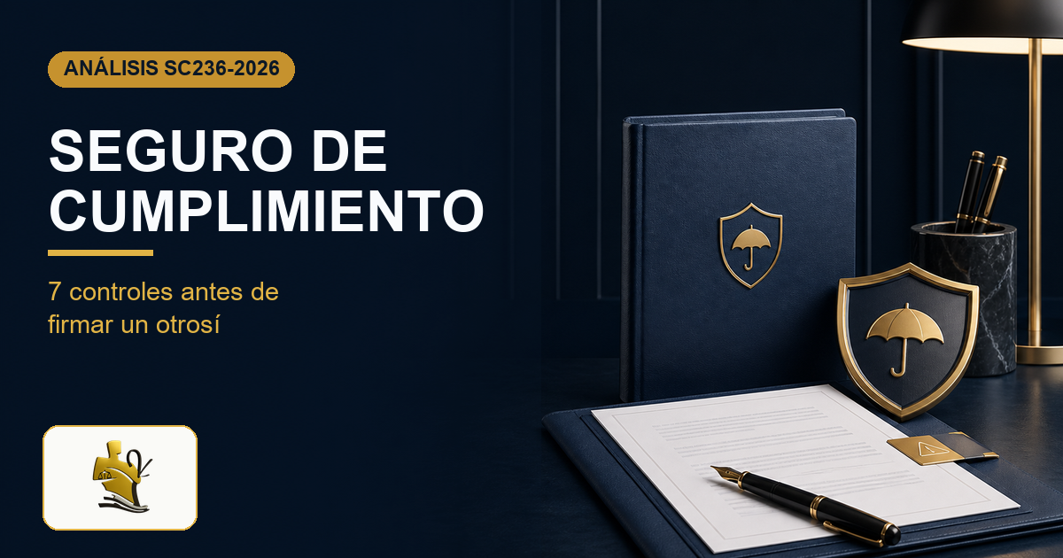 Seguro de cumplimiento en Colombia y controles antes de firmar un otrosí